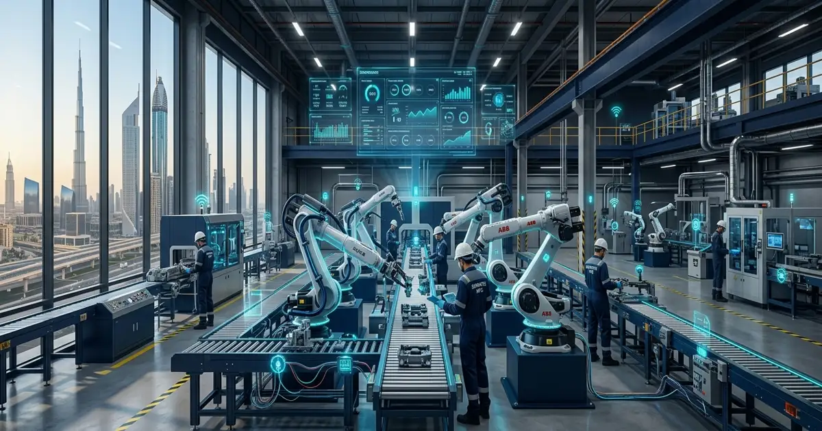 How Industrial Automation Is Transforming Manufacturing in UAE
