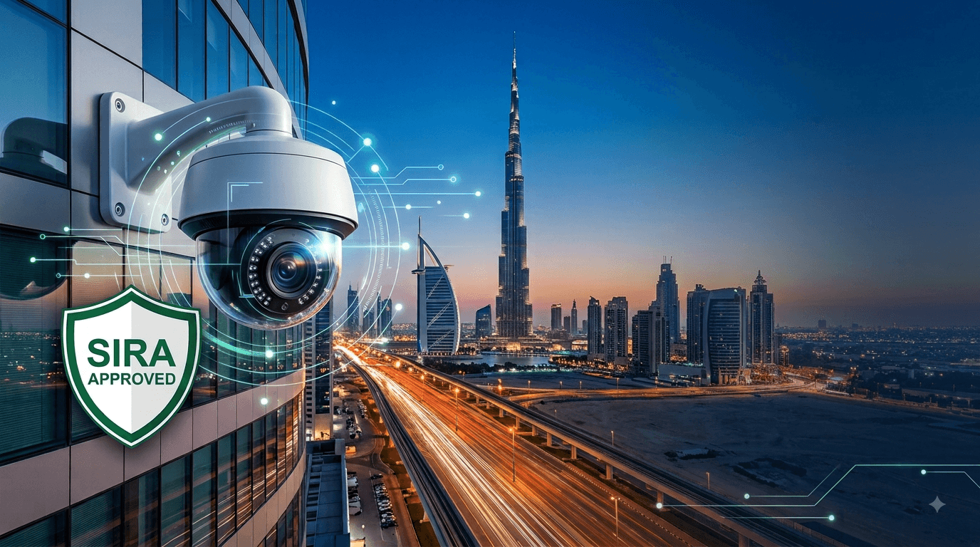Why Businesses Need SIRA Approved CCTV Systems in Dubai